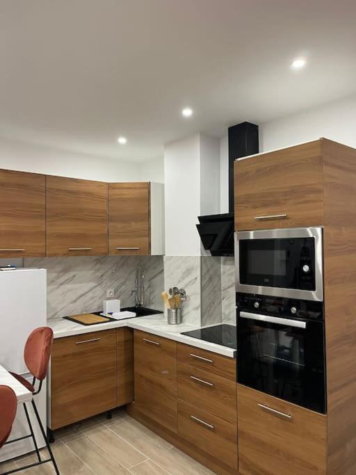 Sublime T2/ Cosy/ Clim/ Parking/Plage Menton Exterior foto